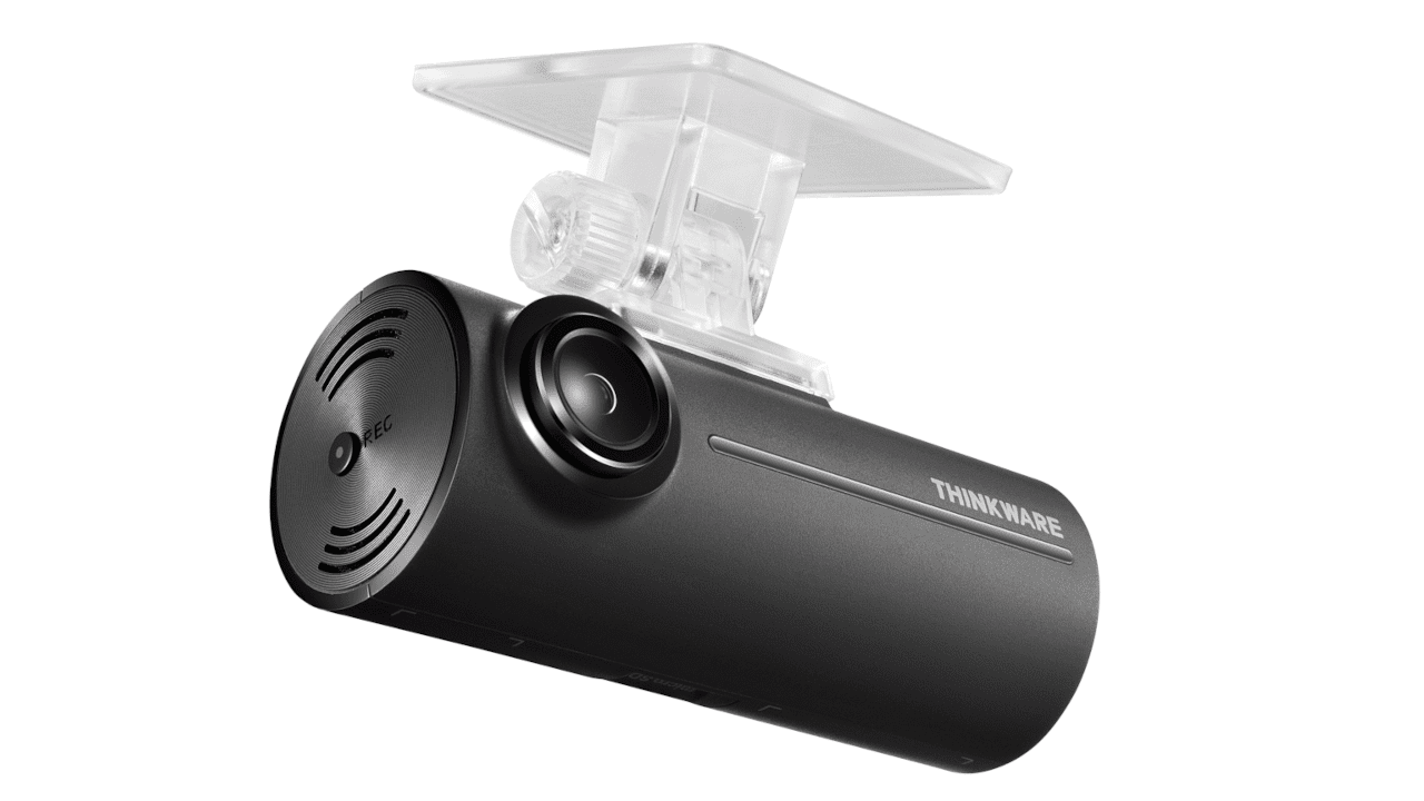 Thinkware Dash Cam F100 Camera Product with Mount