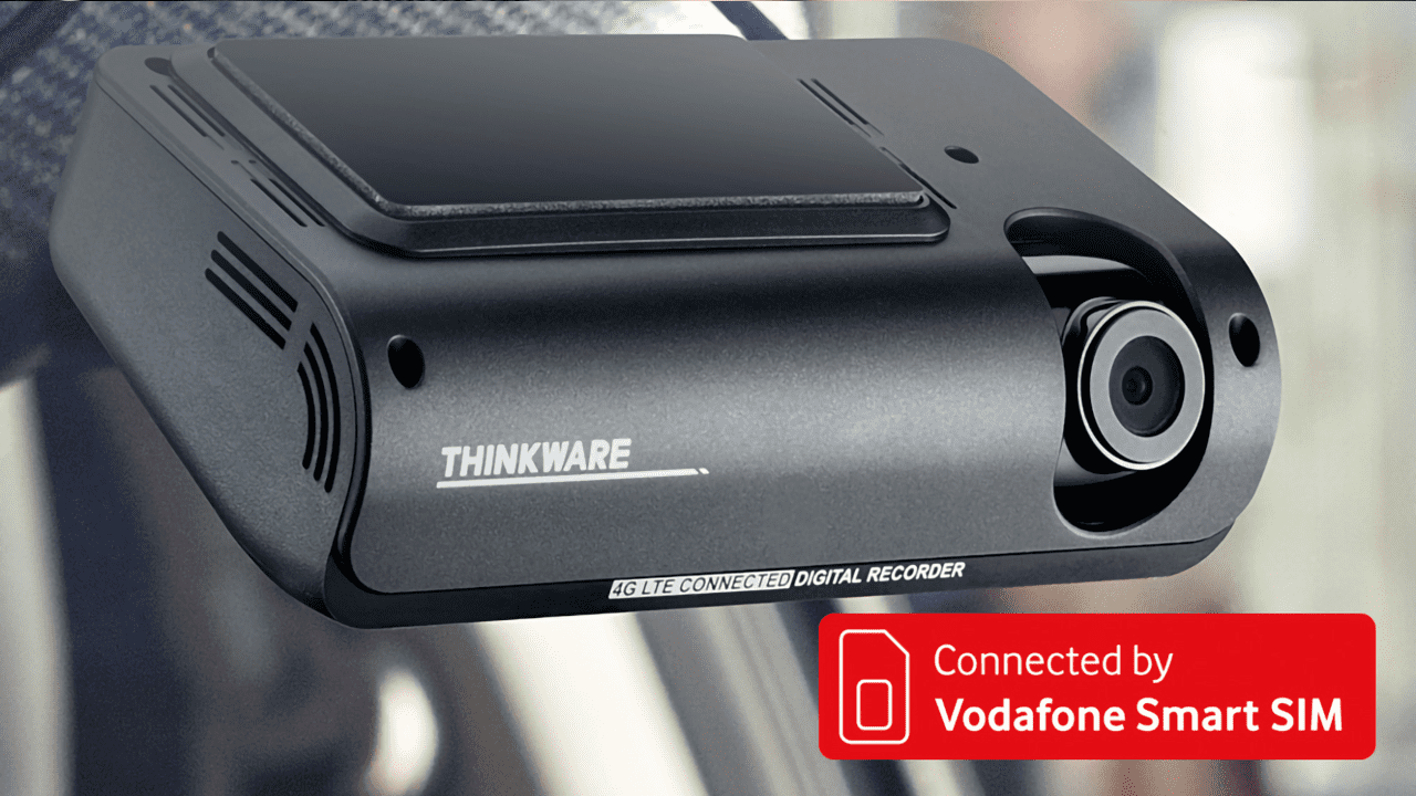 Thinkware Dash Cam T700 Connected by Vodafone Smart SIM