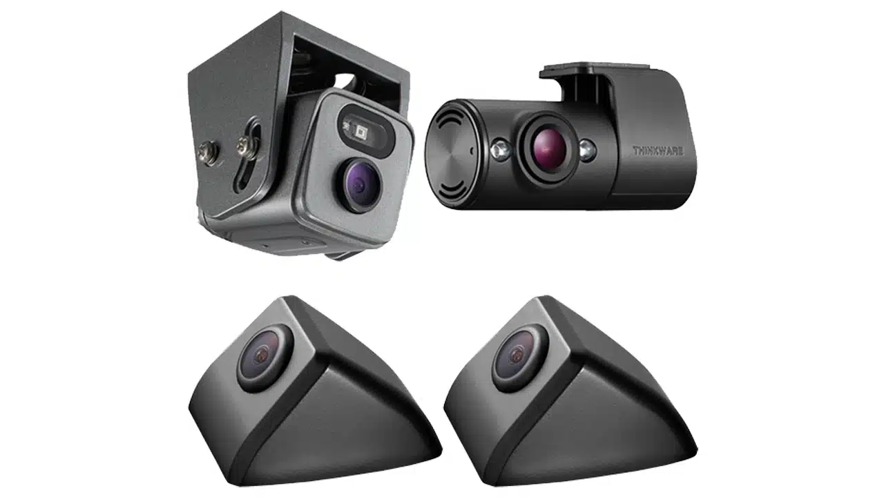 Multi-Camera Package – 2 Side & 1 External & 1 Driver Cameras
